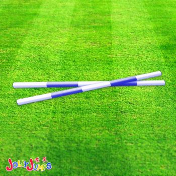 Pair of 1 Metre Poles in Blue