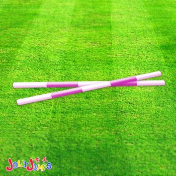 Pair of 1 Metre Poles in Pink