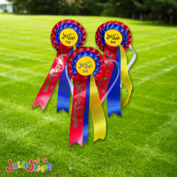 Jolly Jumps Rosettes – 1st, 2nd & 3rd Place Awards